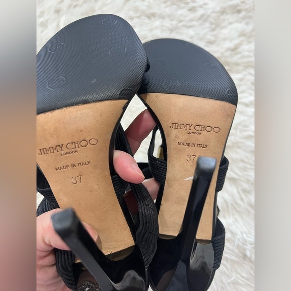 Jimmy Choo SERENA Gladiator Sandals - Size 37 US 6.5 - Picture 9 of 13